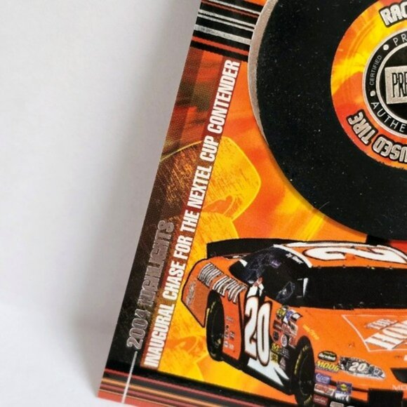 Nascar Tony Stewart Insert Trading Card Press Pass Hot Treads 2005 Race Tire - Picture 11 of 13